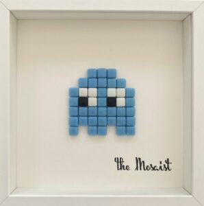 Ghost blue Na'vi, mosaic