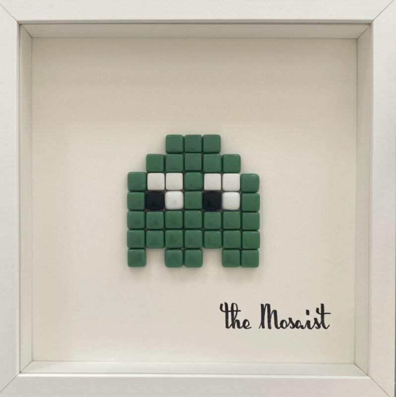 ghost green luigi, mosaïque