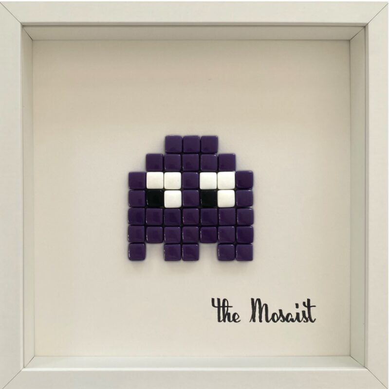 ghost purple wario, mosaïque