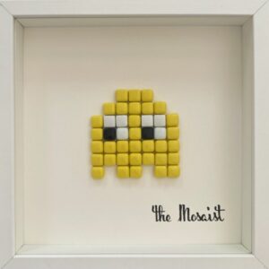 ghost yellow chocobo, mosaic