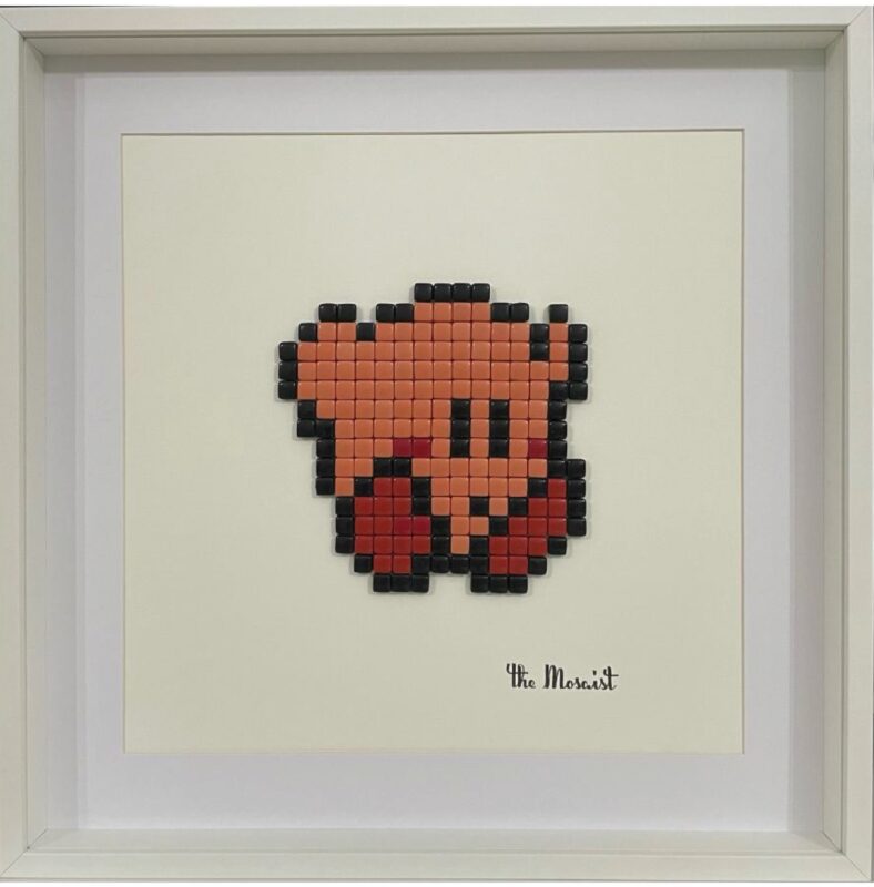 kirby jump, mosaïque