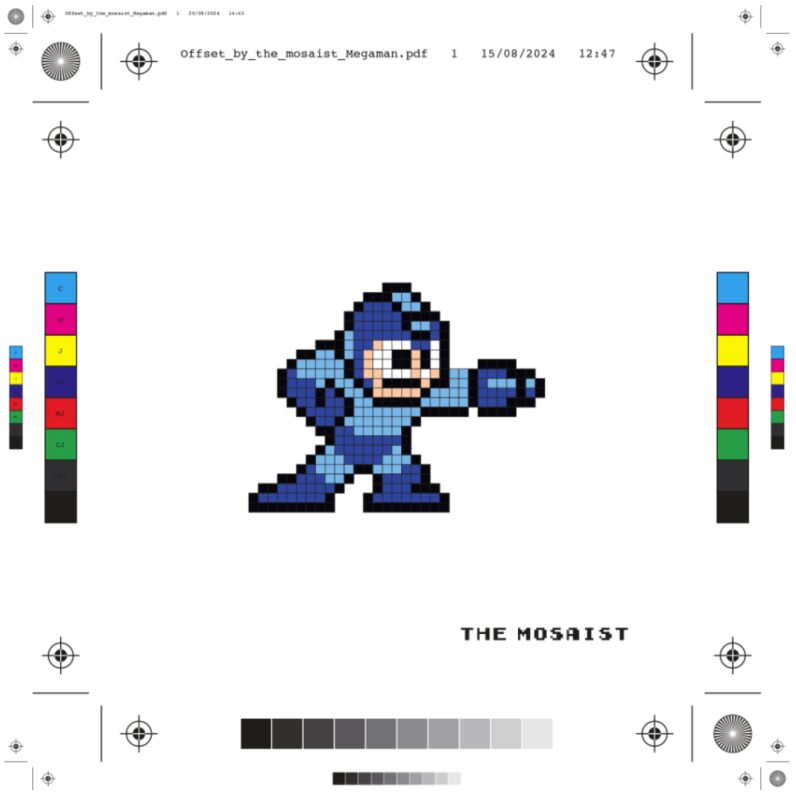 megaman, print