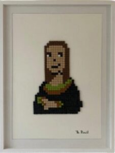 Mona Lisa, mosaic