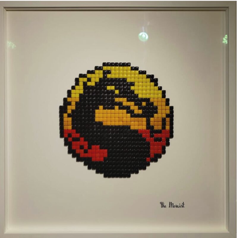 Mortal Kombat, mosaic, unique piece