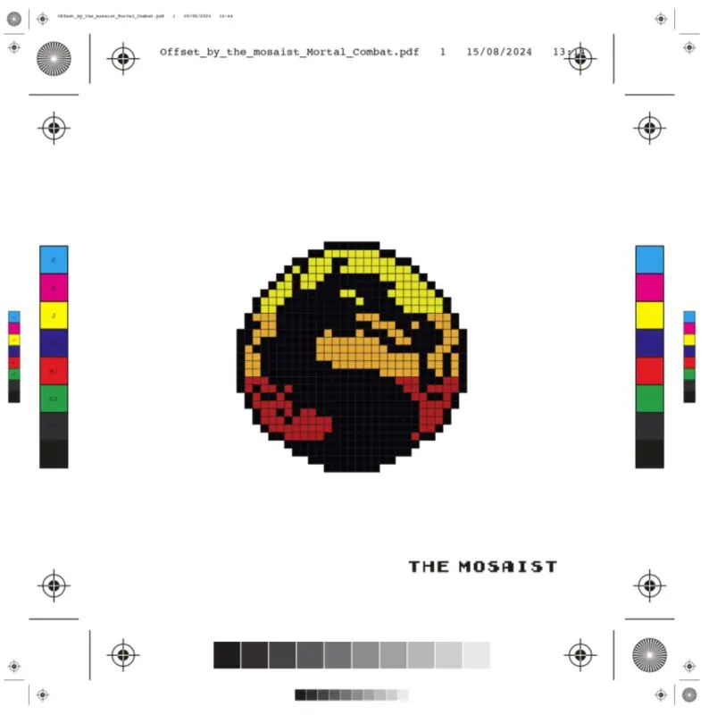 mortal combat, print