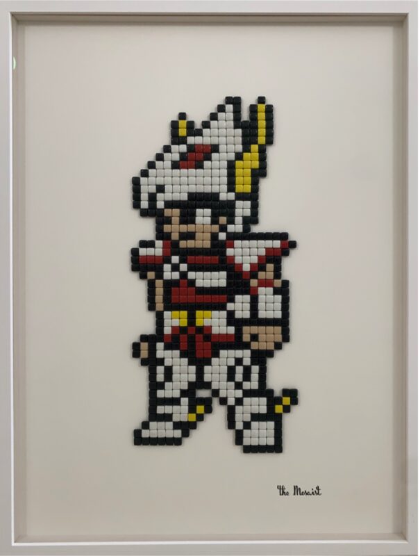 saint seiya, mosaïque, pièce unique