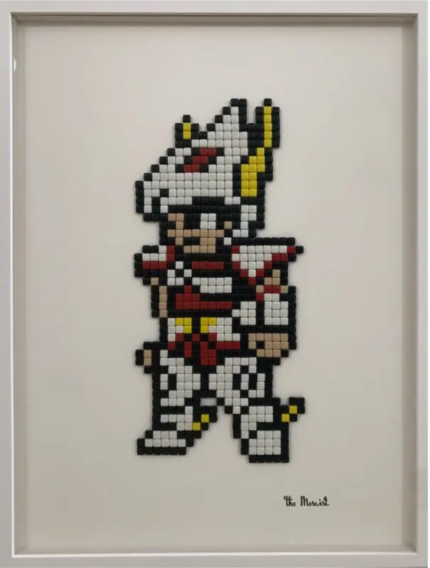 Saint Seiya, mosaic, one-of-a-kind