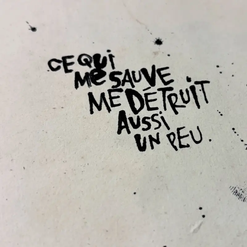ce qui me sauve