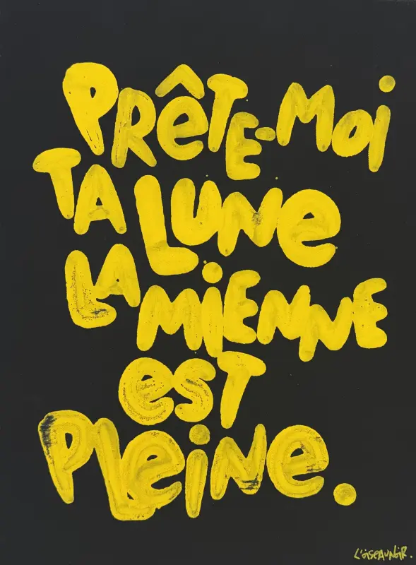 Prête moi ta lune