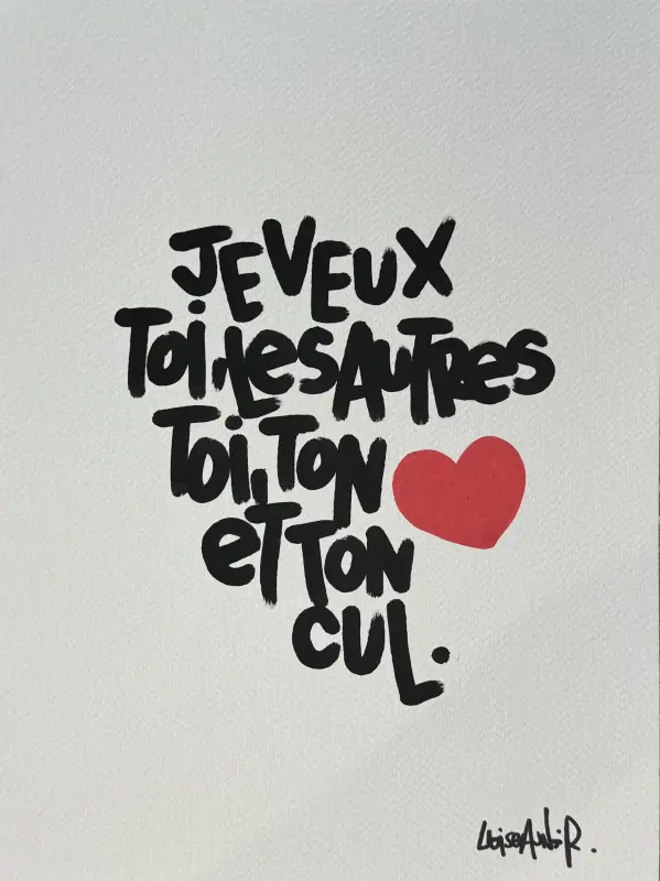ton coeur et ton cul