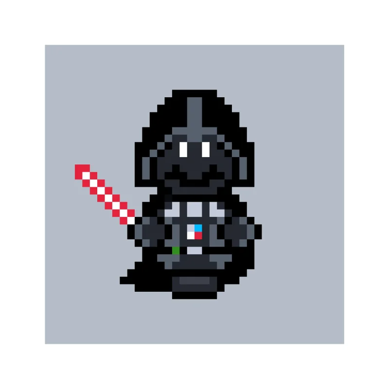 dark vador, print